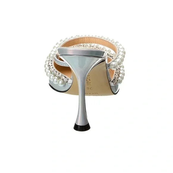 Mach & Mach
Diamond of Elizabeth Leather Mules - Picture 4 of 8